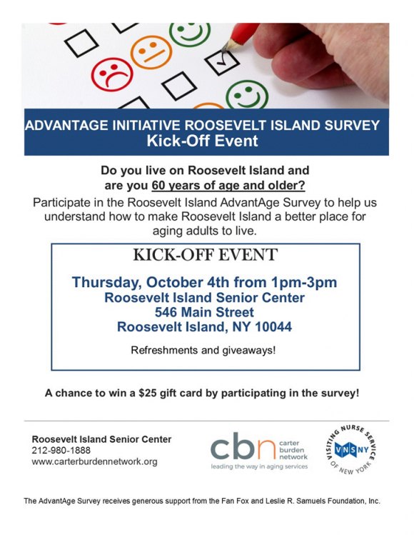 Thursday, September 4th, AdvantAge Survey To Help Seniors Launches Thursday, September 4th, AdvantAge Survey To Help Seniors Launches